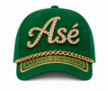 Green Embellished Asé Cap