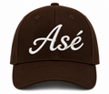 Brown Embroidered Asé Cap