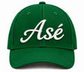 Green Embroidered Asé Cap